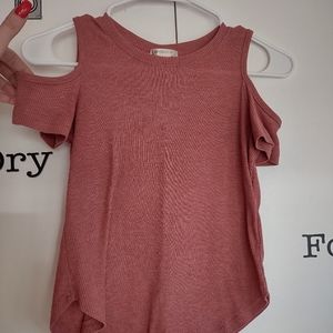 Bozzolo peek shoulder top